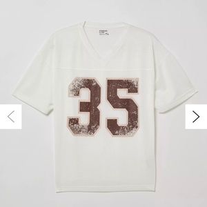 Standard Cloth Football Jersey Tee #35–M